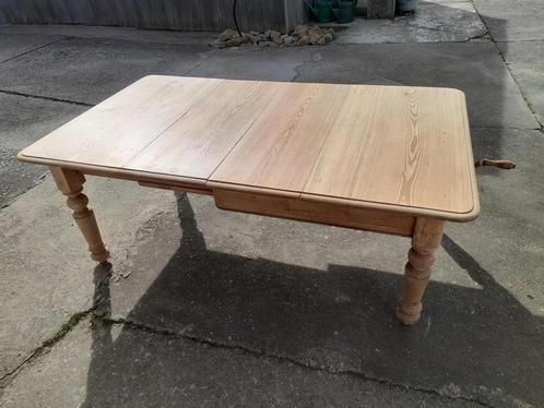 Table, Huis en Inrichting, Tafels | Eettafels, Gebruikt, 100 tot 150 cm, 100 tot 150 cm, Vijf personen of meer, Rechthoekig, Grenenhout