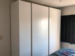 Kleerkast Ikea Pax, wit, met 2 schuifdeuren en 1 draaideur, Huis en Inrichting, Kasten | Kleerkasten, Ophalen, 200 cm of meer