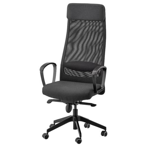 chaise de bureau Markus Ikea, Maison & Meubles, Chaises de bureau, Comme neuf, Chaise de bureau, Noir, Ergonomique, Chaise de bureau de gaming