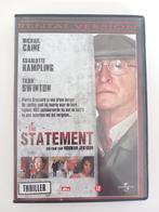 Dvd The Statement met Michael Caine (Actiethriller) ZELDZAAM, CD & DVD, DVD | Thrillers & Policiers, Comme neuf, Thriller d'action