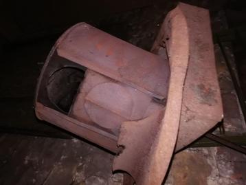 Ancien torréfacteur de café avec son support, Enlèvement