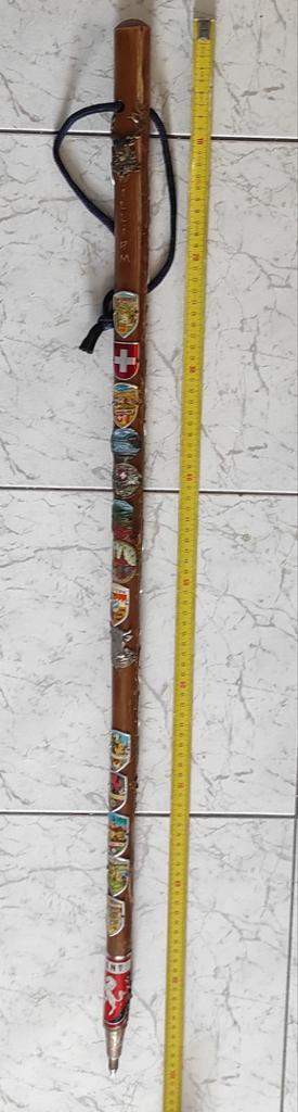 Vintage wandelstok, Sport en Fitness, Bergsport en Wandelen, Gebruikt, Ophalen of Verzenden