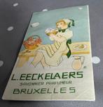 Oude kaart van de Zeepmaker Parfumeur L.EECKELAERS BRUSSEL, Verzamelen, Ophalen of Verzenden, Zo goed als nieuw, Overige typen