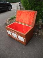 coffre vintage, malle de rangement, Ophalen, Gebruikt