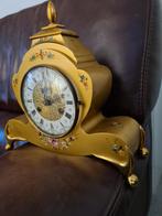 Euro clock ,Hermle Duitsland ,Gietijzeren Jaren ´ 60, Antiek en Kunst, Antiek | Klokken, Ophalen of Verzenden
