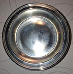 verzilverd koperen flessenonderzetter, Ophalen of Verzenden, Zilver