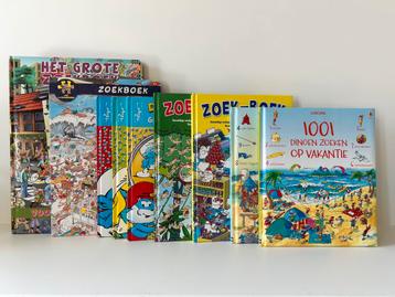 Pakket van 9 superleuke zoekboeken beschikbaar voor biedingen