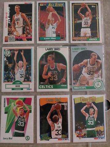 41 cartes de Larry bird, Enlèvement ou Envoi, Comme neuf, Plusieurs cartes, Foil