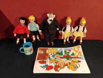 Jommeke poppen, placemat, tas beschikbaar voor biedingen