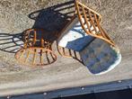 Bamboe set, Tuin en Terras, Tuinstoelen, Ophalen, Zo goed als nieuw, Overige materialen, Stapelbaar