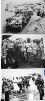 6 REPRO foto's op fotopapier D-DAY landing US Army, Verzamelen, Militaria | Tweede Wereldoorlog, Ophalen of Verzenden