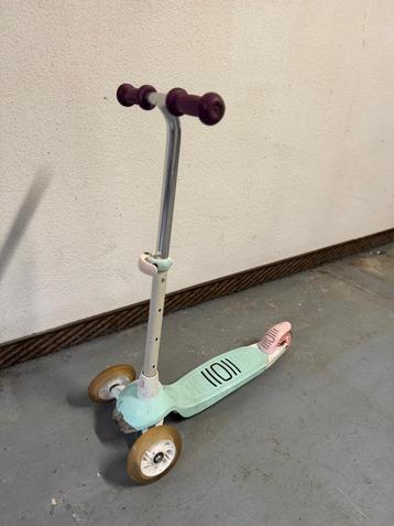 Kinderstep met 3 wielen – Mintgroen & Roze – €20 beschikbaar voor biedingen