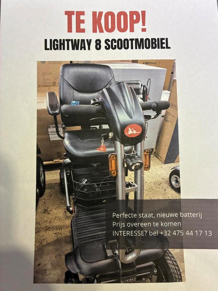 Scootmobiel, Diversen, Rolstoelen, Zo goed als nieuw, Elektrische rolstoel, Ophalen