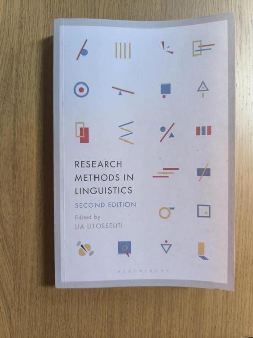 Research Methods in Linguistics Second Edition, Boeken, Schoolboeken, Zo goed als nieuw, Ophalen of Verzenden