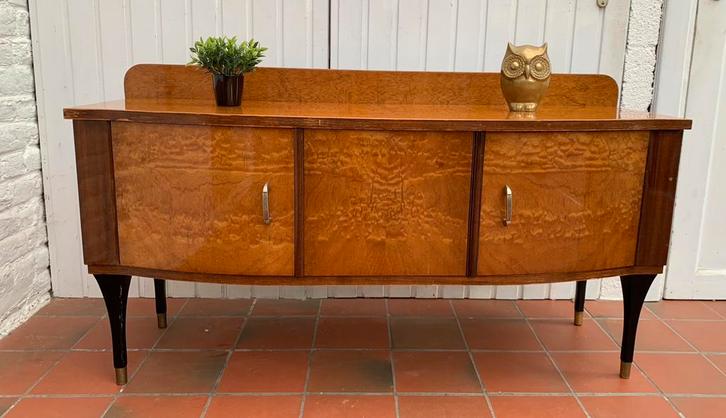 Vintage klein dressoir/tv-meubel, Huis en Inrichting, Kasten | Dressoirs, Gebruikt, Ophalen