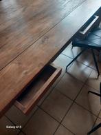 Table en teck, Ophalen, Zo goed als nieuw