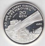Luxemburg, 20 Ecu, 1992, zilver, Zilver, Losse munt, Overige landen, Verzenden