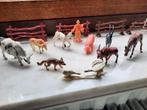 Complete Vintage Boerderij Speelset - Plastic Dieren, Herder, Antiek en Kunst, Antiek | Speelgoed, Ophalen