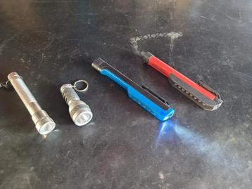 Setje zaklampen  beschikbaar voor biedingen