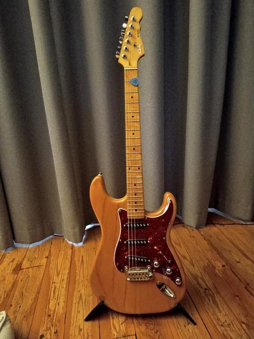 G&L S500 Tribute, Muziek en Instrumenten, Snaarinstrumenten | Gitaren | Elektrisch, Zo goed als nieuw, Solid body, Overige merken