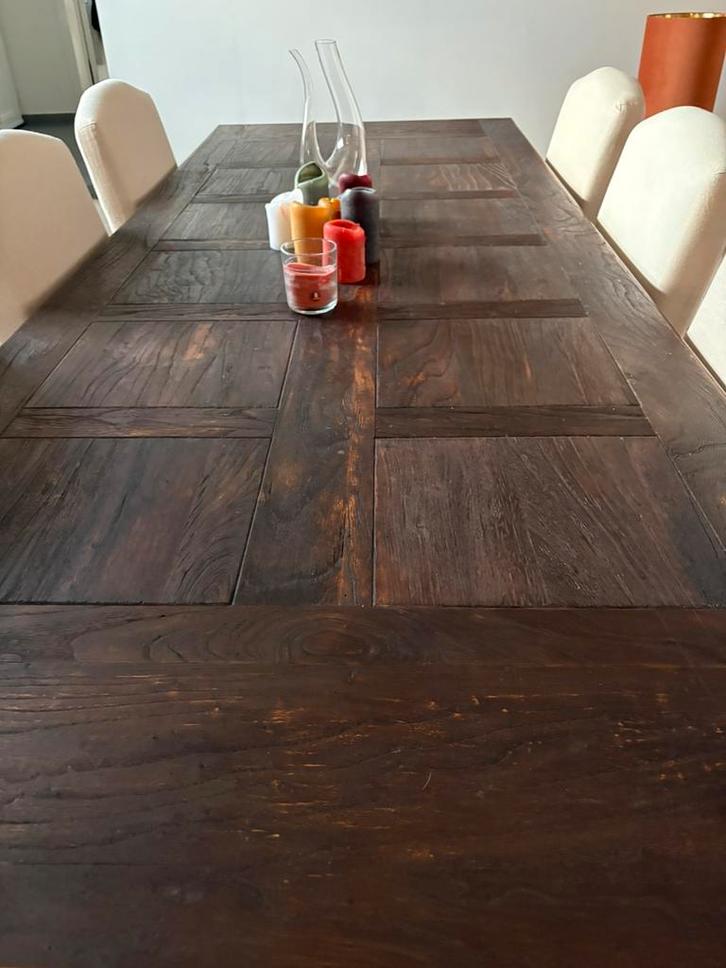 Table de salle a manger Flamant, Huis en Inrichting, Complete eetkamers, Gebruikt, Ophalen