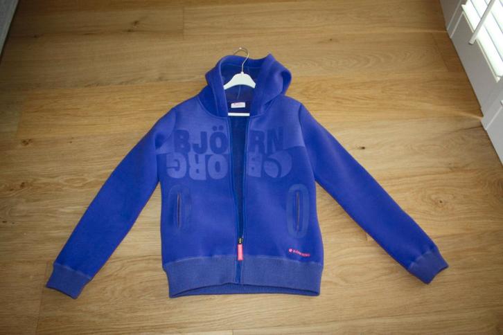 Zeer warm paars vest van Björn Borg, maat S/M, Vêtements | Femmes, Pulls & Gilets, Comme neuf, Taille 36 (S), Violet, Enlèvement ou Envoi