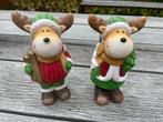 2x Eland kerstfiguurtjes in  keramiek, Ophalen of Verzenden, Zo goed als nieuw