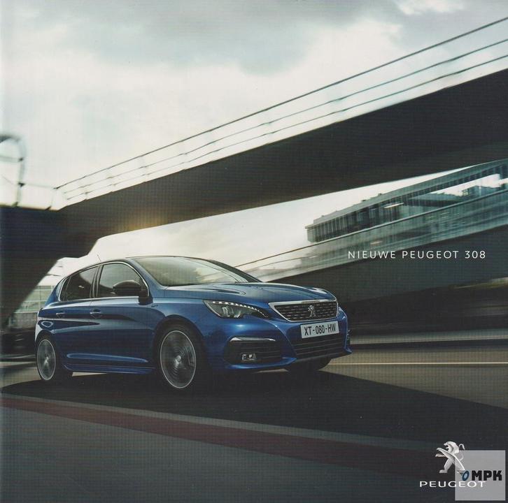 Peugeot 308 2017 Brochure Nederlands, Boeken, Auto's | Folders en Tijdschriften, Gelezen, Ophalen of Verzenden
