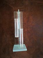 moderne vaas, Wit, Ophalen of Verzenden, Minder dan 50 cm, Glas