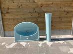 Lavabo en poot, Doe-het-zelf en Bouw, Buizen en Afvoer, Ophalen, Zo goed als nieuw