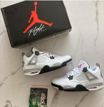 Air Jordan 4 White Cement Zie Omschrijving