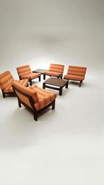 Loungeset Carl Straub, Huis en Inrichting, Zetels | Zetels en Chaises Longues, Ophalen, Gebruikt, Hout