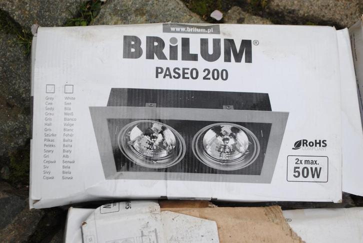 Luminaires orientables rectangulaires encastrables, Huis en Inrichting, Lampen | Spots, Zo goed als nieuw, Plafondspot of Wandspot