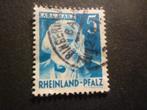 Duitsland Bezetting 1948 Mi DE-FRP 37(o) Gestempeld, Postzegels en Munten, Postzegels | Europa | Duitsland, Verzenden