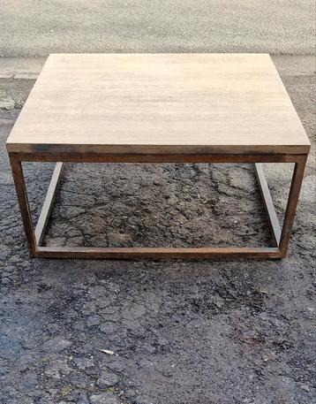 table Basse style industriel, Maison & Meubles, Utilisé, Métal