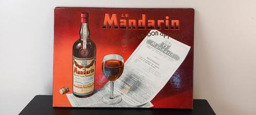 Ancien porte-menu Le Mandarin 1939-1940, Collections, Marques & Objets publicitaires, Utilisé, Autres types, Enlèvement ou Envoi