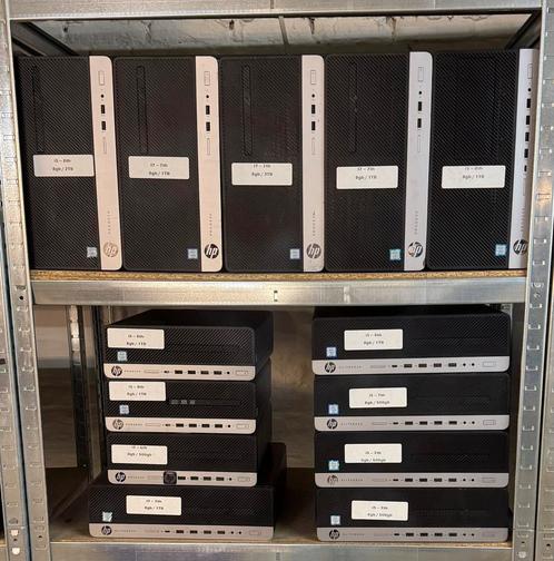 Partij  van 40 PC’s - i5/i7 van 6th tot 8th gen., Computers en Software, Desktop Pc's, Zo goed als nieuw, Ophalen