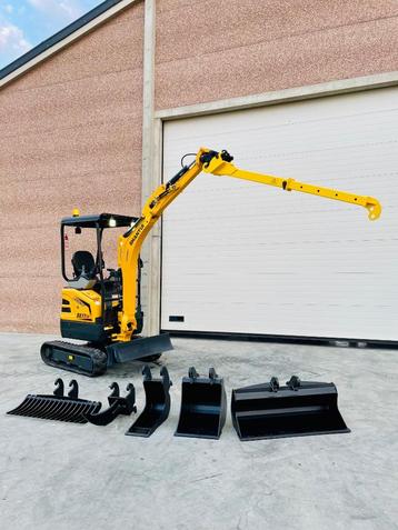 SHANTUI 1,8 t / MINIGRAVER/ BINNENDRAAIER  beschikbaar voor biedingen