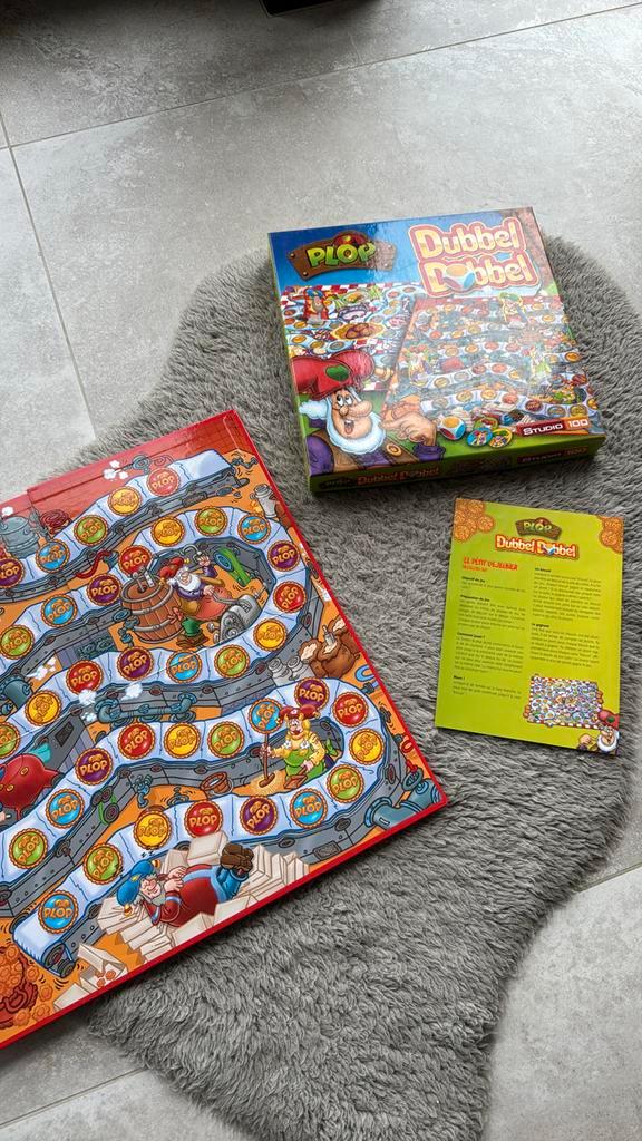 Dubbel dobbel Plop, Hobby en Vrije tijd, Gezelschapsspellen | Overige, Ophalen