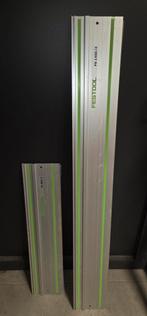 Festool geleiderails + zaagblad, Doe-het-zelf en Bouw, Gereedschap | Zaagmachines, Ophalen, Gebruikt