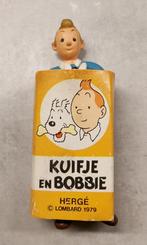 Kuifje en Snowy. Flexibel. Figuur. 1979. Met doos, Verzamelen, Verzenden, Kuifje, Gebruikt