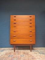 Vintage tallboy ladekast, Borge Mogensen, Deens design, Ophalen, Huis en Inrichting