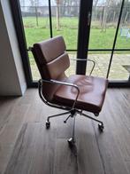 bureaustoel (geinspireerd op eames ea217), Huis en Inrichting, Ophalen, Gebruikt, Bruin, Bureaustoel