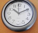 Horloge murale PEVANDA gris, Water resistant, 17 cm, NEUVE, Maison & Meubles, Accessoires pour la Maison | Horloges, Analogique