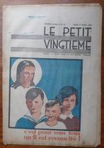 TINTIN – PETIT VINGTIEME – PETIT XX - n 16 du 17 AVRIL 1930, Tintin, Une BD, Utilisé, Envoi