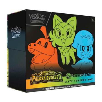 Pokémon Center évolué de Paldea, écarlate et violet, ETB