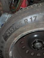 4 Michelin 215/65 R17 winterbanden, Auto-onderdelen, Ophalen, Overige maten, Winterbanden, Band(en)