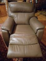 RELAXZETEL, Huis en Inrichting, Fauteuils, Ophalen, Minder dan 75 cm, Leer, Zo goed als nieuw