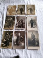 9 cartes postales WW1, Enlèvement ou Envoi, Armée de terre, Photo ou Poster