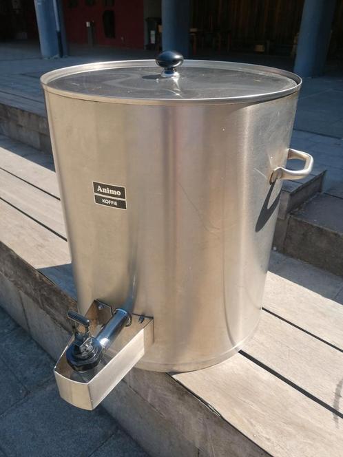 Inox geïsoleerde ketel 40 l merk animo met tomlinson kraan, Zakelijke goederen, Horeca | Keukenapparatuur, Reinigen, Gebruikt